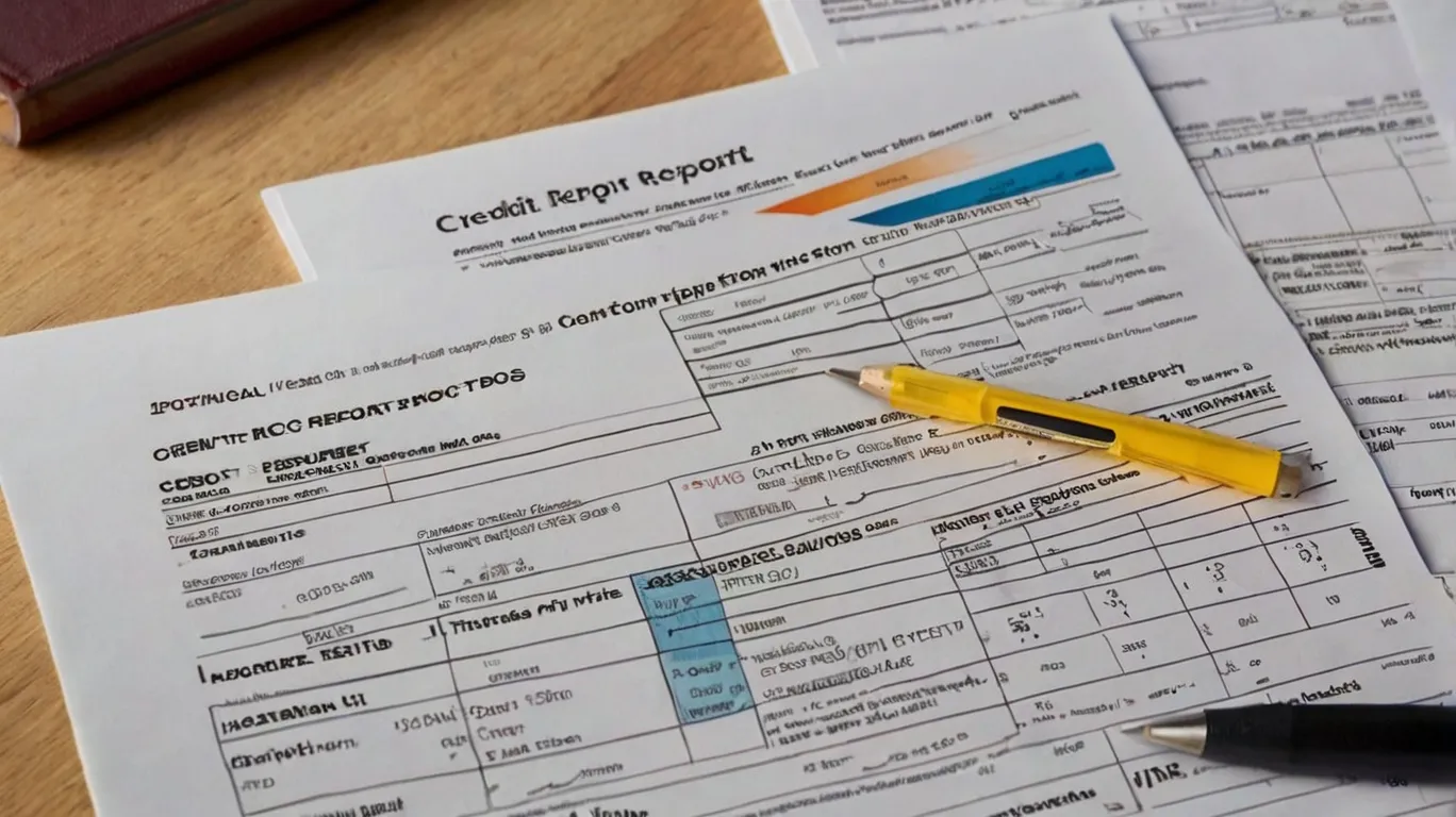 Tips credit report error correction