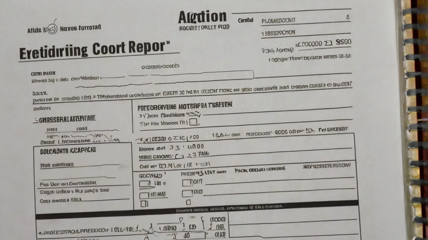 Credit report error correction